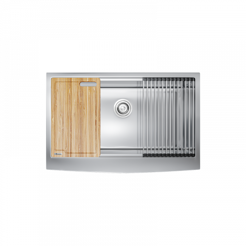 Chậu rửa bát Workstation Sink – Apron Sink KN8051AS Curve